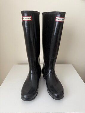 Hunter Original Tall Black Rain Boots